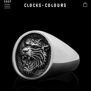 New Sterling Silver Tiger Ring. Never worn. Not a scratch. Size 12 fits like 11.